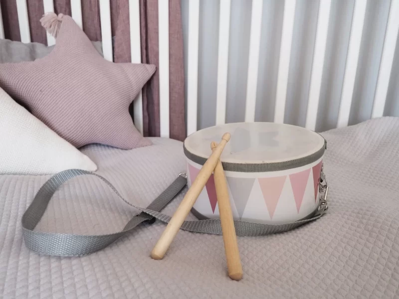 Photo Drum Pink And Pillow