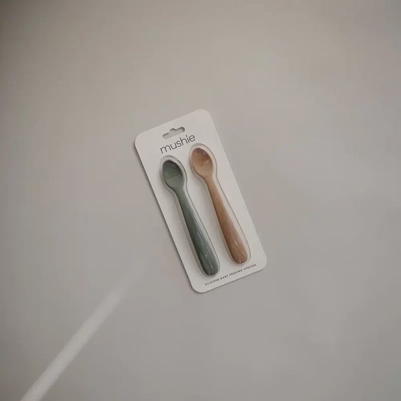 Mushie Silicone Spoon Packaging