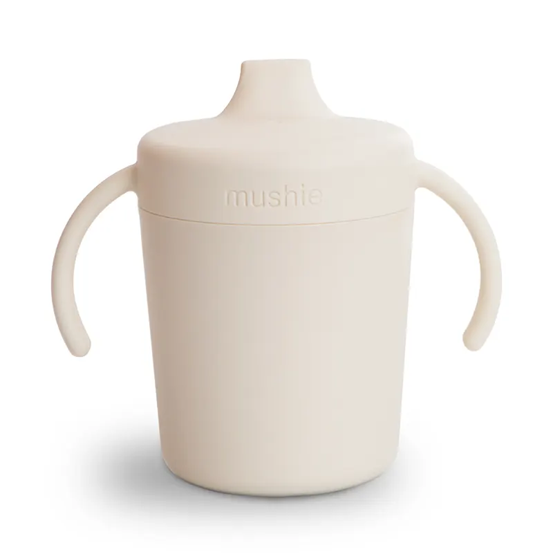 Mushie Trainer Sippy Cup Ivory 01
