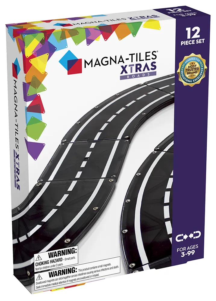 Magnatiles Extra Roads 12pc 01