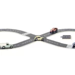W7231 Car Track With Cars 1